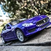 1:32 Maserati Quattroporte Coupe Alloy Car Model Diecast Metal Toy Vehicle Car Model Simulation Sound Light Collection Kids Gift 2