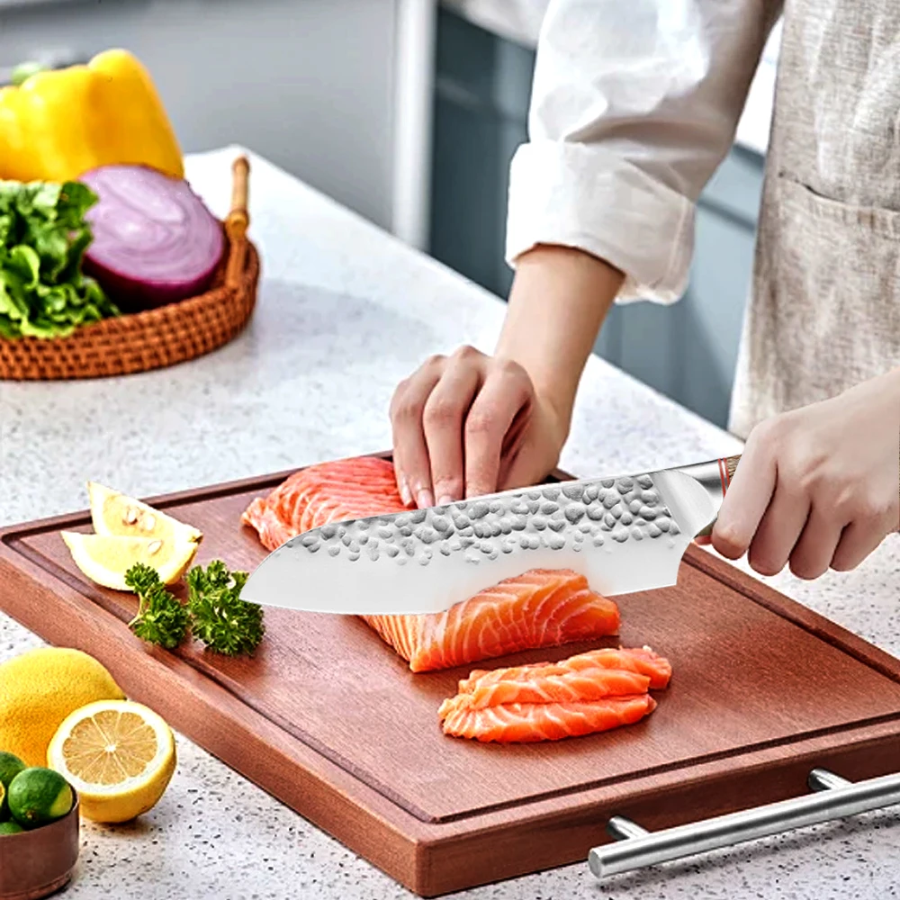 Kitchen Chef Knives Boning Knife Meat Cleaver Knife Hand Forged Hammer Knives Fruit Knife Kitchen Knife Boning for Cooking Tools - 2