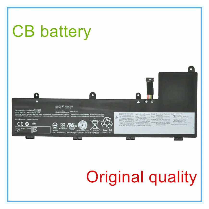 

Оригинальная качественная батарея для ASM SB10J78992 FRU 00HW044 00hw043 батареи