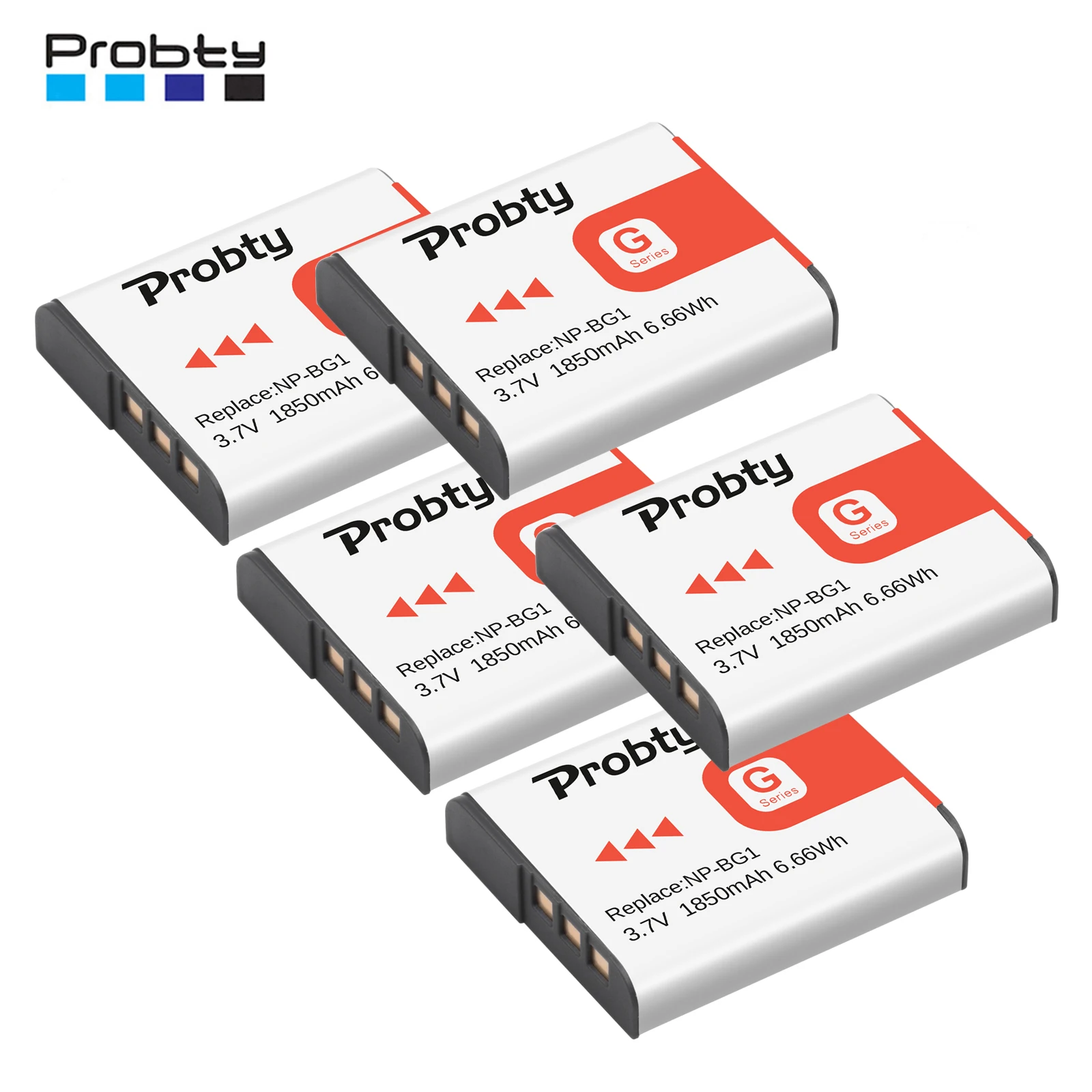 2 Batterie NP-BG1/NP-FG1 Per Fotocamere Sony Cyber-shot - 1400mAh, Compatibili Con Modelli DSC-H, T, W Series - Foto 14