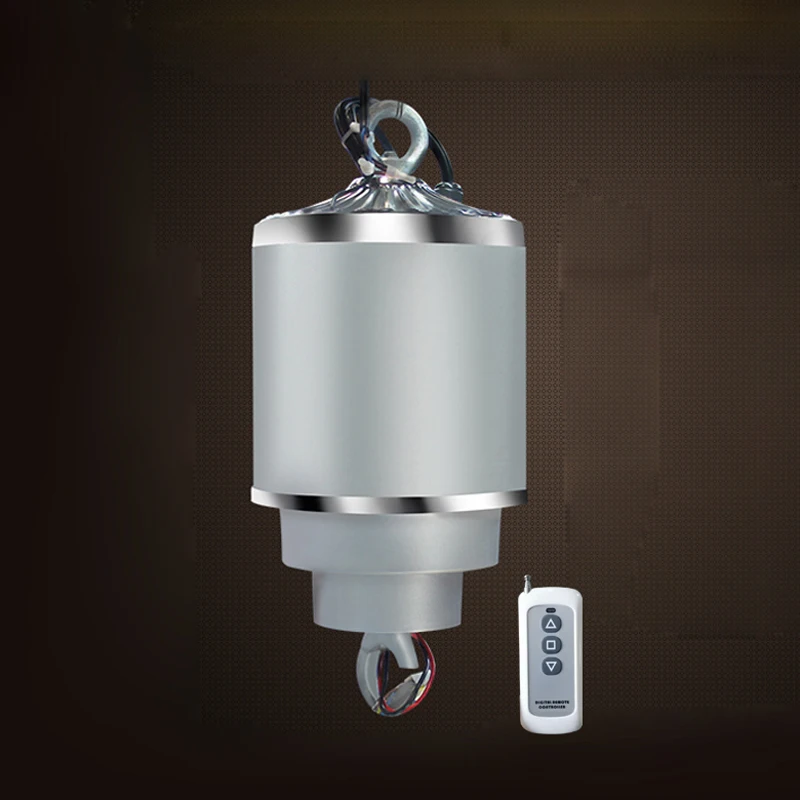 110V/220V Lights Lifter 20M Remote Control ,15M Lifting height ,Load weight 10kg, Commercial Lighting Electric Lifting System