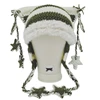 Adults Teens Handmade Cat Ear Shape Knitted Hat Fluffy Winter Warmer Cycling Hat 5