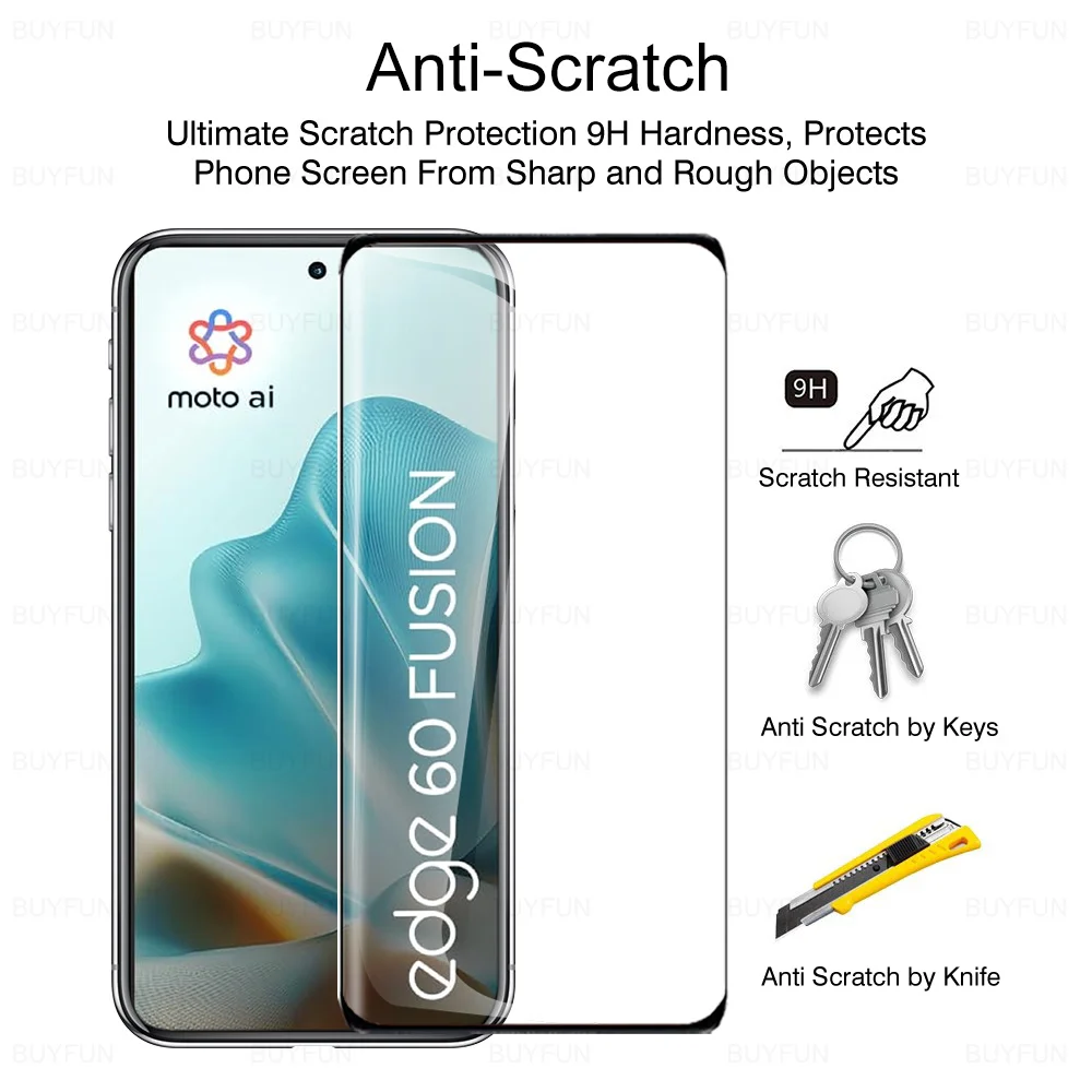 Premium 9D Curved Glass Tempered Screen Protector - Multi-Pack
