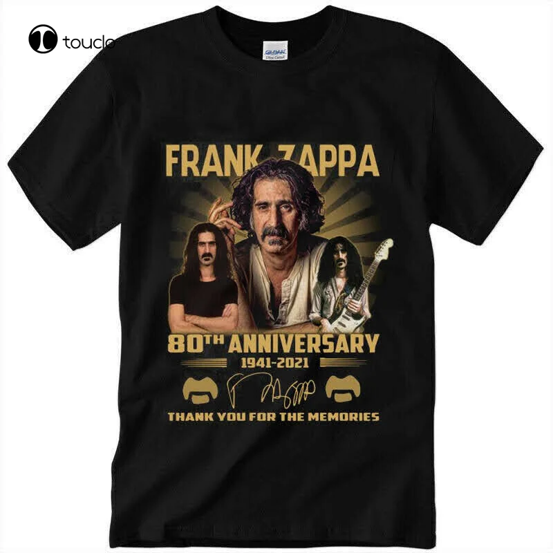 Frank Zappa 80Th Anniversary 1941-2021 Grazie Per La Maglietta Della Firma Di Memoria Henley Shirt Donna