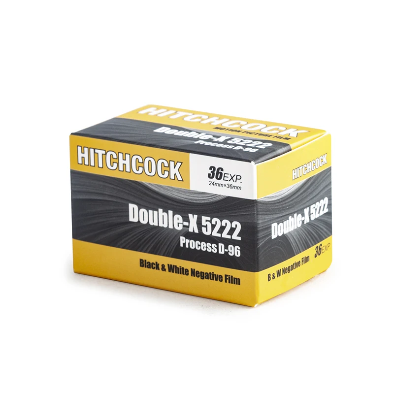 HITCHCOCK Black And White Film 135 Double-x 5222 1-5 Roll American Original Negative Film Suitable For 135 Film Camera 35mm ﻿