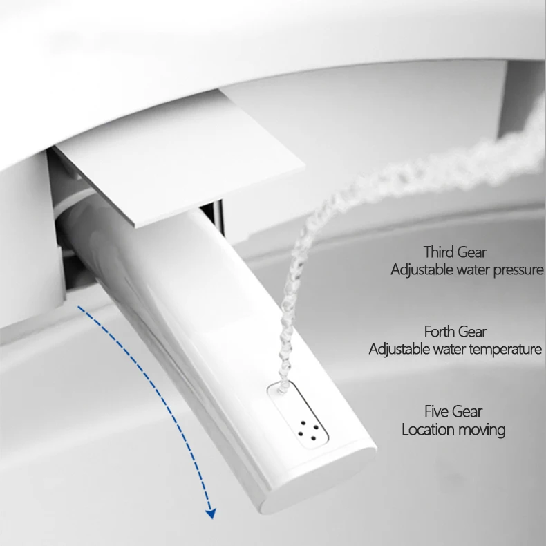 Smart Toilet, Luxury Automatic Flush Intelligent ,No water pressure limit, Bowls Rimless Water Closet Wc Remote Control