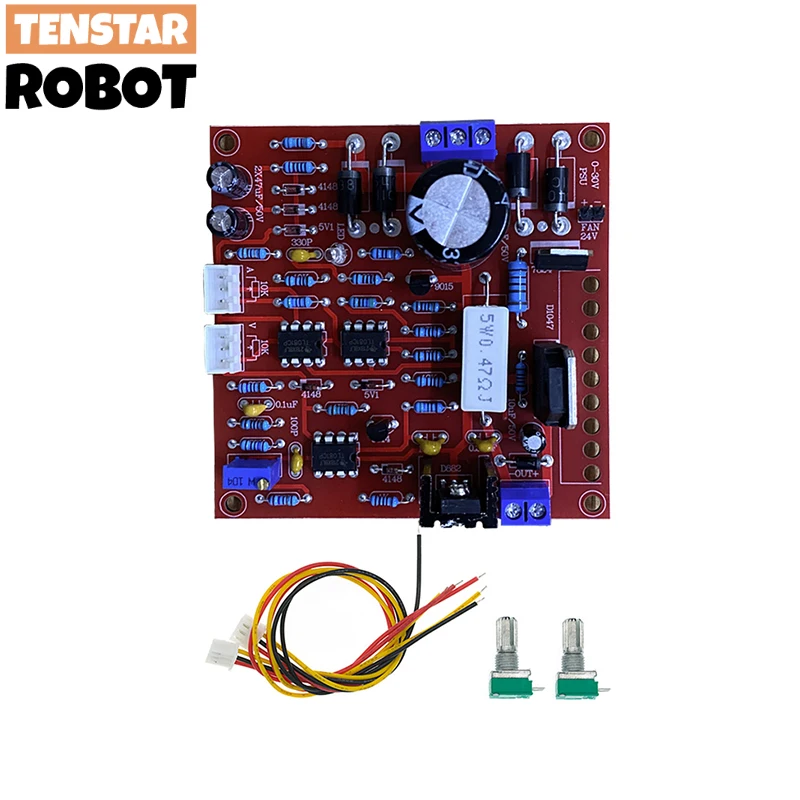 Kit Alimentation Régulée 0-30V 2mA-3A – DIY Avec Affichage LED, Protection Surcharge & Court-Circuit