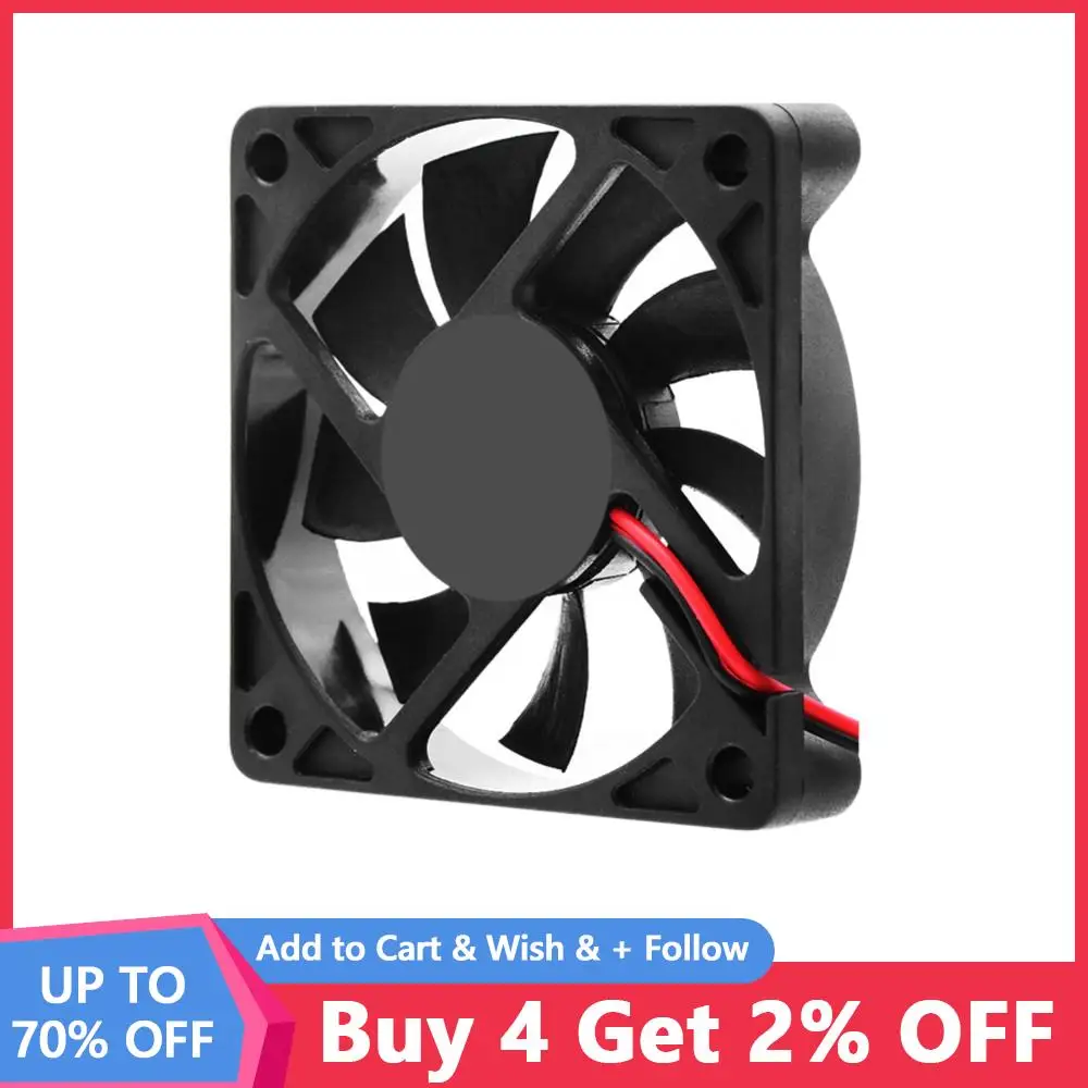 Desktop PC Case DC 12V 0.16A 60 x 60 x 12mm 2 Pin Cooler Cooling Fan Computer PC Cooler Exhaust Blower Black cooling fan,gaming cooling fan,industrial cooling fan