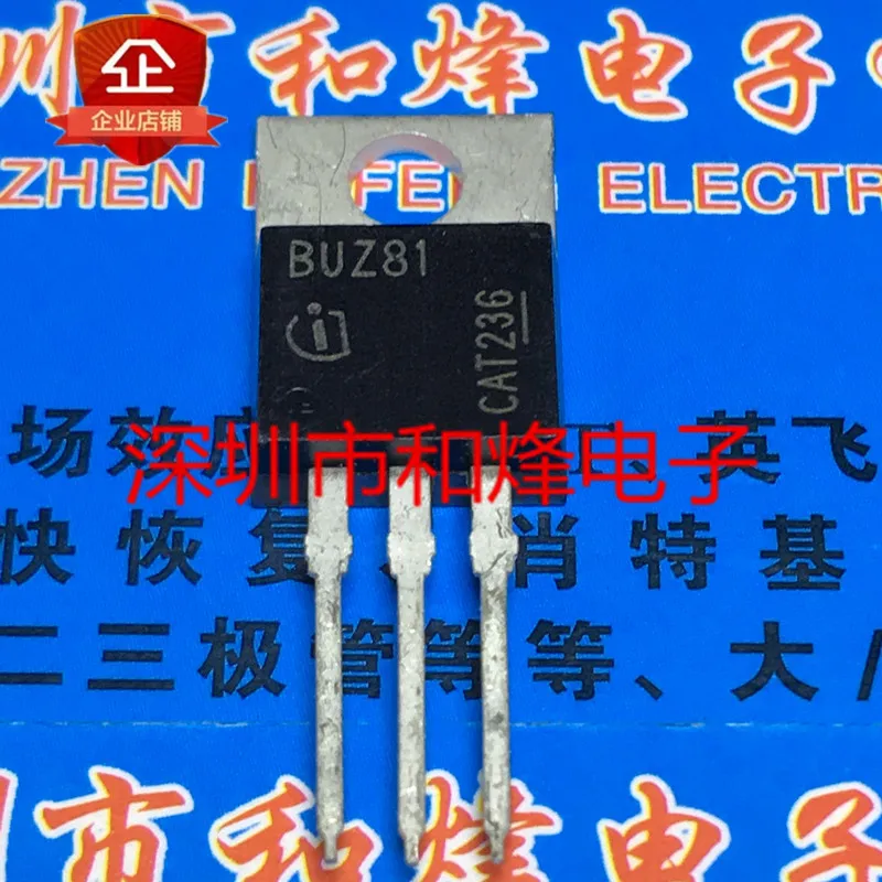 

5PCS-10PCS BUZ81 TO-220 800V 4A New And Original On Stock