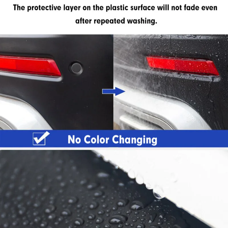 Car Interior Panel Wax Dustproof Plastic Car Interior Renovation Coating Leather Care Polish