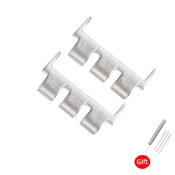 Universal Metal Strap Adapter with Tool - Fits Multiple Watch Sizes - 21mm (Silver)