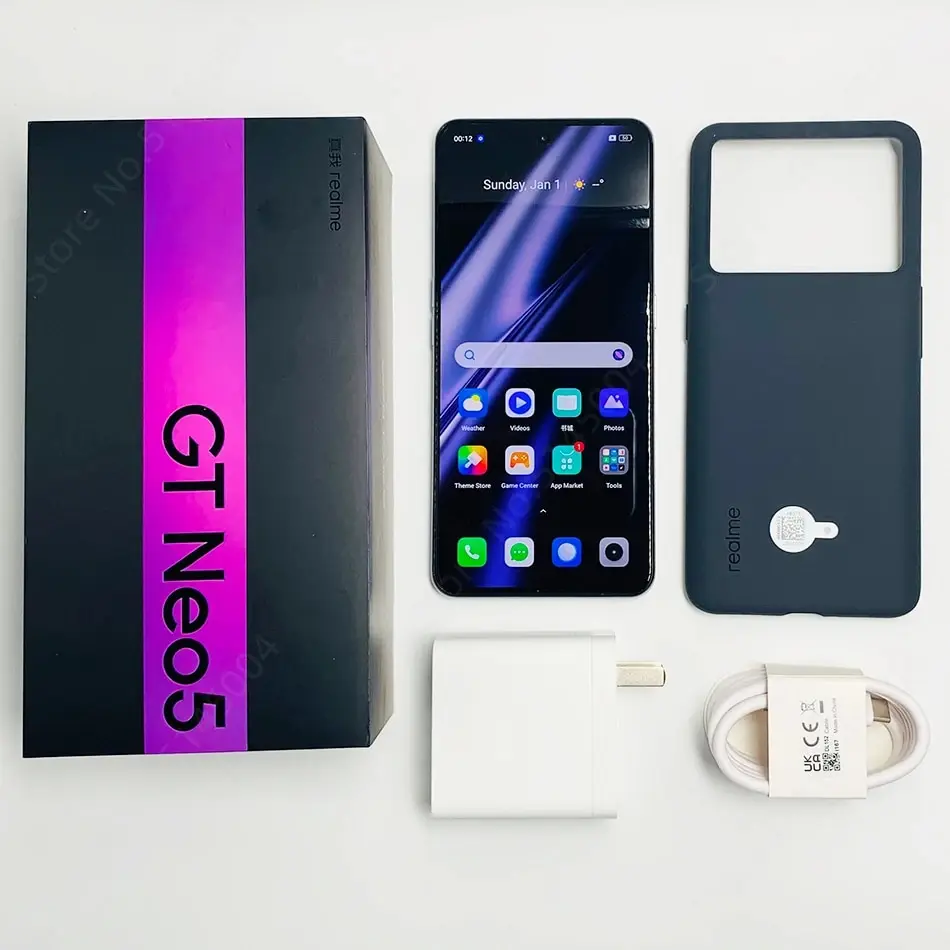 realme GT Neo 5 12GB 256GB Snapdragon 8+Gen 1 6.74 144Hz OLED Screen 50MP Triple Camera 4600mAh Battery 150W