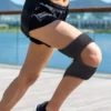 One Piece Knee Booster Spring Breathable Patellar Knee Protection Adjustable Strength Protective Gear 5