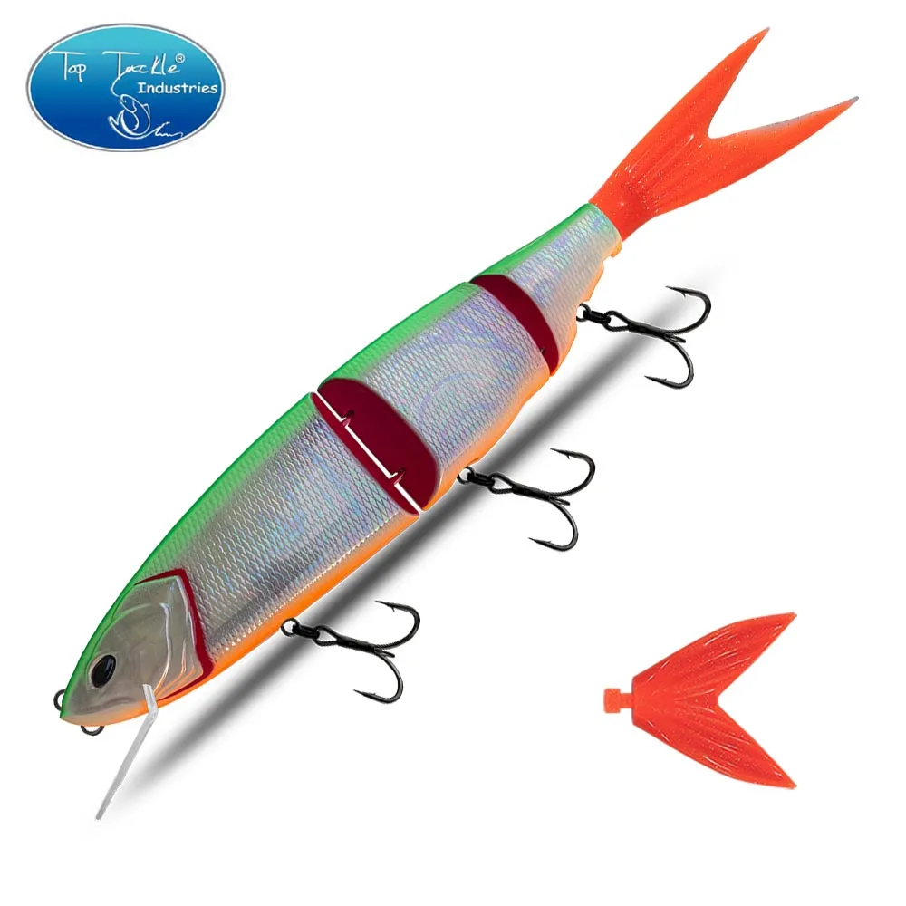 バスパイク,関節式フローティングスイムベイト,巨大なフローティング