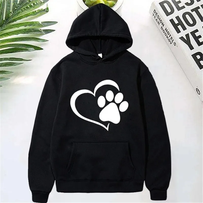

Cotton Women Hoodie Autumn Winter Casual Harajuku Long Sleeve Pullover Fashion Fleece Warm Hip Hop Sweatshirt Outdoor Hooded Top