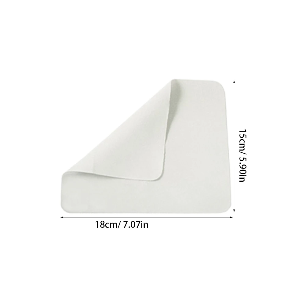 렌즈 청소용 안경 천 10개 마이크로파이버 안경 스크린 카메라 안경 천(5개 회색 + 5개 흰색 천)