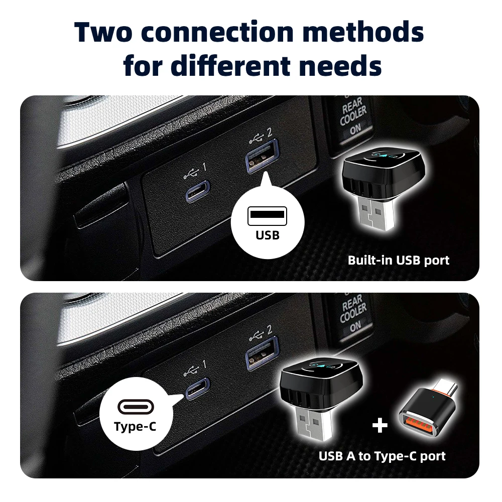 EKIY 4-IN-1 Wired CarPlay To Wireless Android Auto CarPlay Mini Box AirPlay Screen Mirroring Dongle Plug and Play Bluetooth WiFi - 34 EKIY 4-IN-1 Wired CarPlay To Wireless Android Auto CarPlay Mini Box AirPlay Screen Mirroring Dongle Plug and Play Bluetooth WiFi - 34