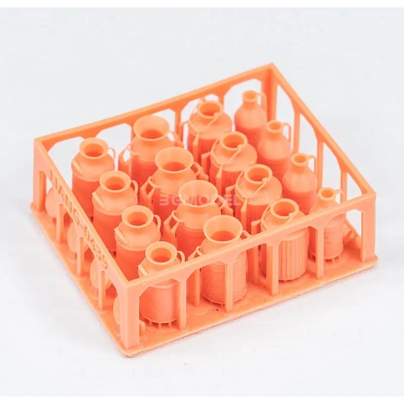 LIANG Scene Accessories 0439 Tin Milk Tank Multi-style 3D Printing Transformation 1/35 4