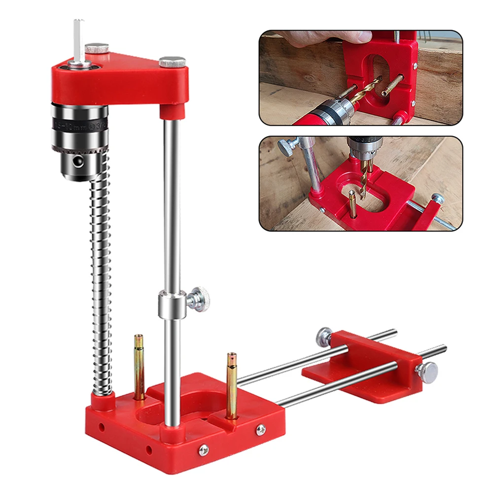 

Convenient Drilling Locator Cabinet Hardware Woodworking Drilling Precise Positioning Adjustable Woodworking Locator Hand Tool