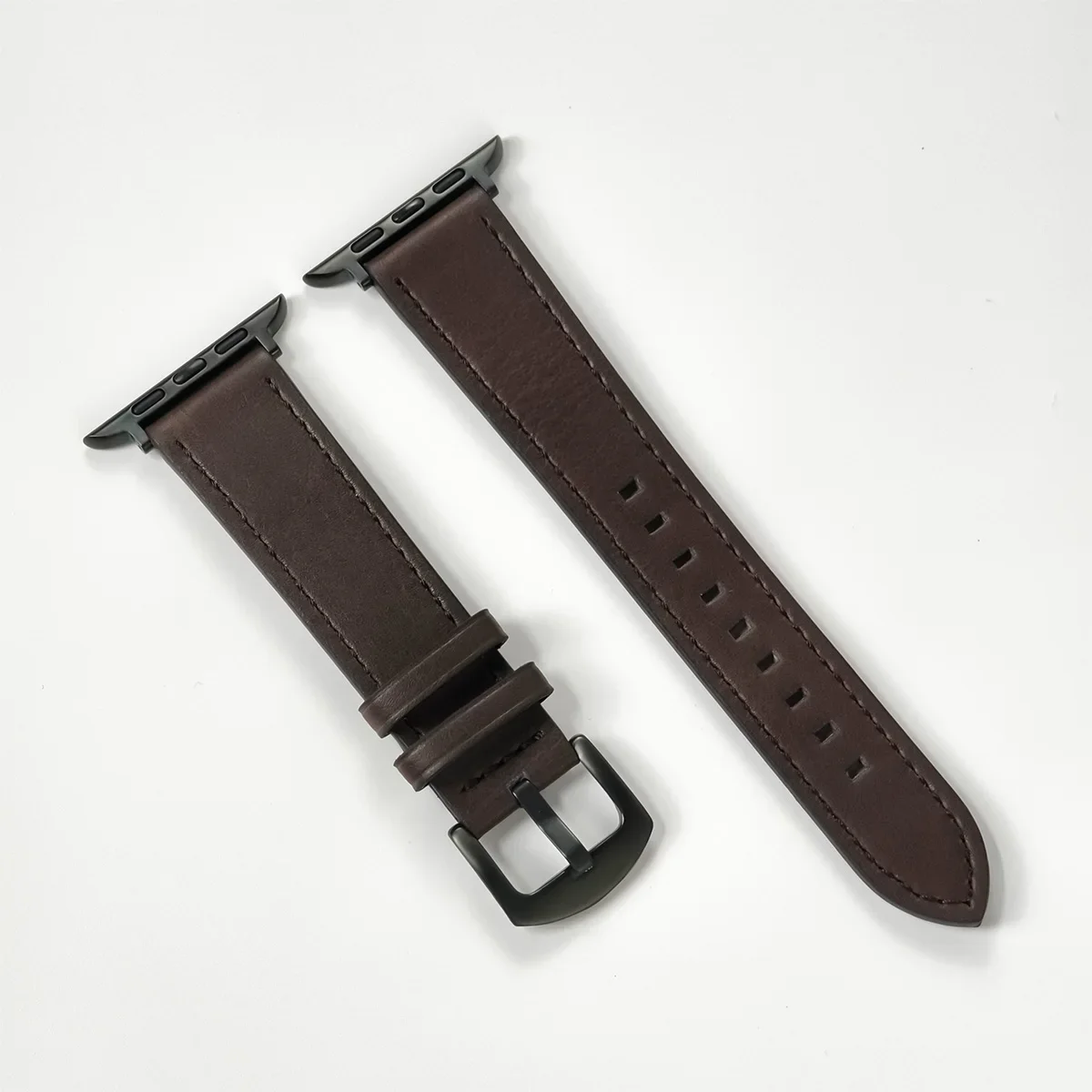 Elegant Calf Leather Watch Band Bracelet