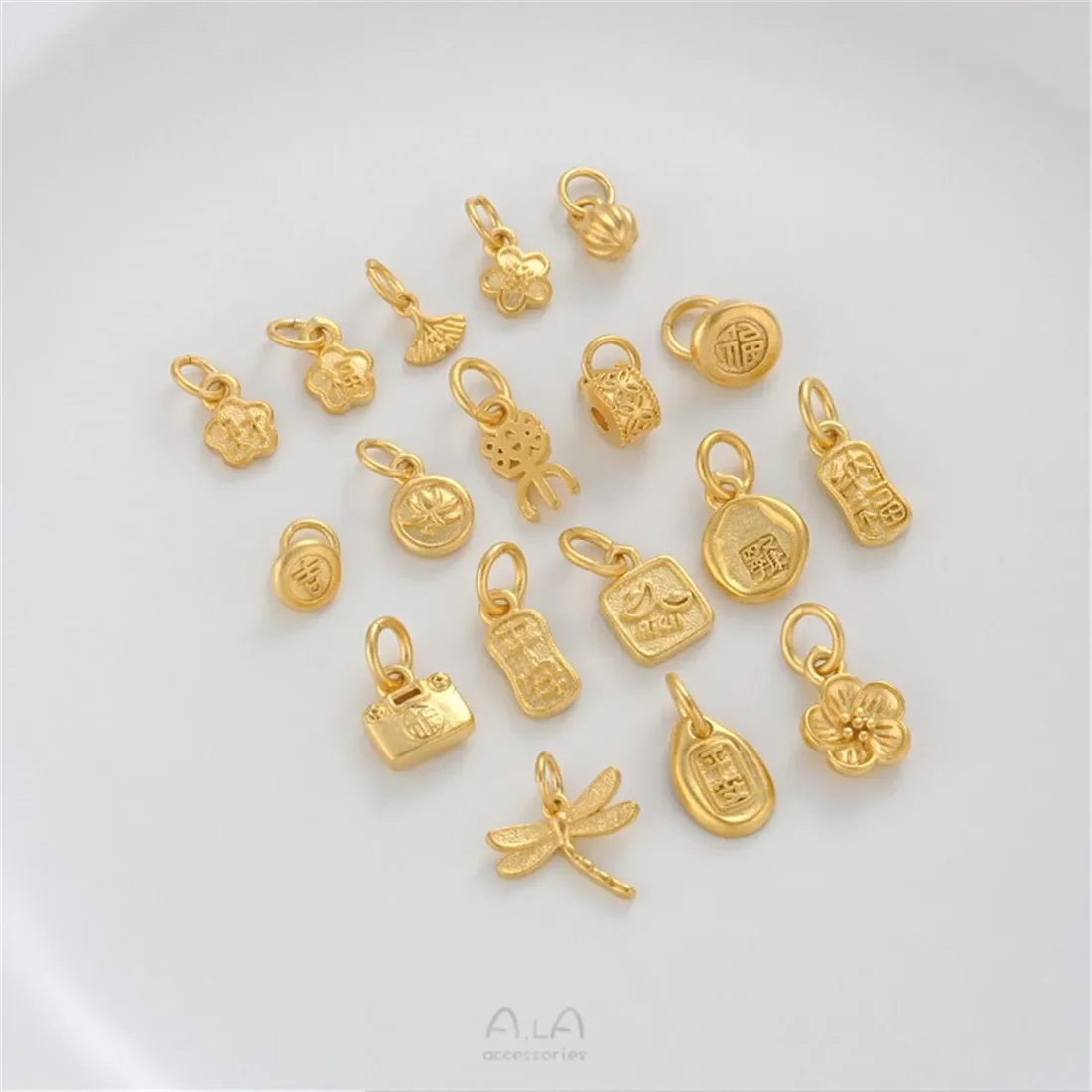 Браслет ручной работы Sha Jin Zhao Cai Na Fu Zi Ping An Lock