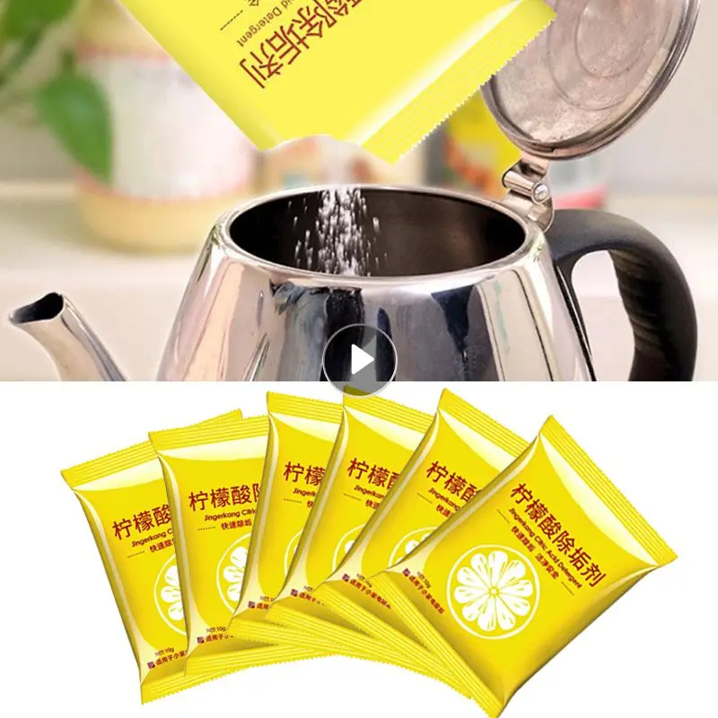 13510PCSCitricAcidScaleRemoverGradeTeapotDetergentKettle