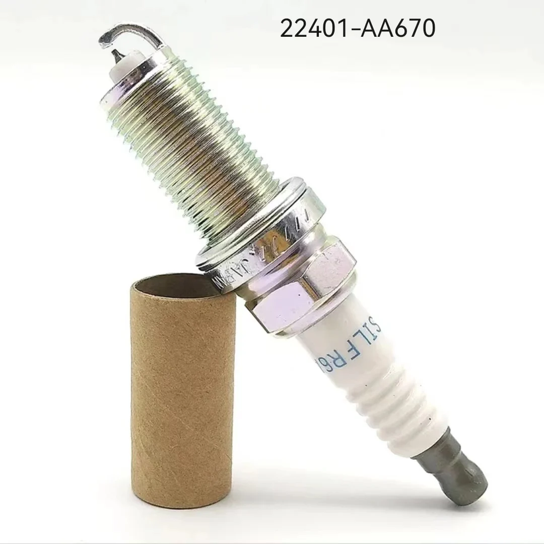 

4/6/10pcs 22401-AA670 SILFR6A-7913 Iridium Spark Plug For Subaru Forester Legacy Outback WRX Impreza Tribeca 2.5L 3.6L