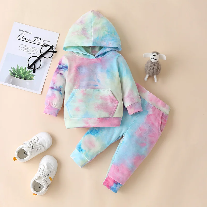 Baby Clothing Set expensive Toddler Baby Girl Clothes Set Newborn Girls Outfit White Pocket Hoodie Top + Floral Print Pants+Headband Spring New Born Fashion baby outfit matching set Baby Clothing Set