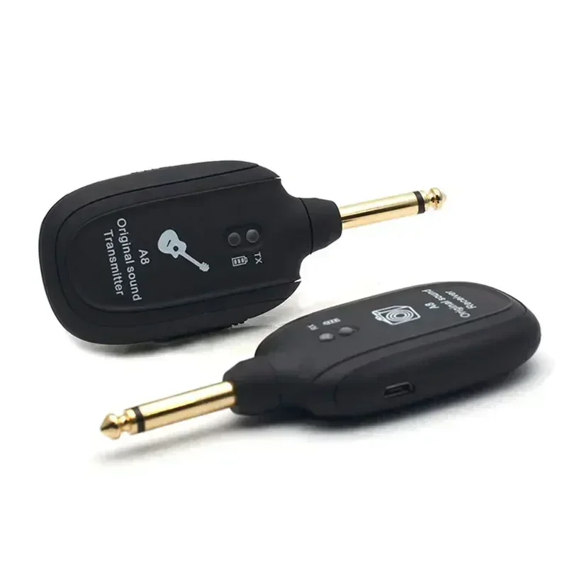 Description Picture 5 of itemWireless Guitar System UHF Audio Wireless Transmitter Receiver For Acoustic Guitar Bass Violin Keyboard Electric Instruments