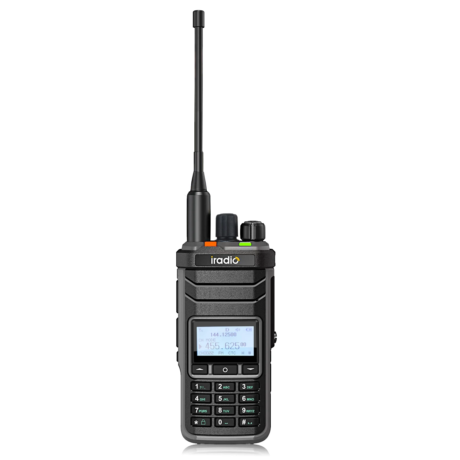 Iradio Walkie Talkie UV-88 HF CB VHF UHF Aviation Freq Multi-band