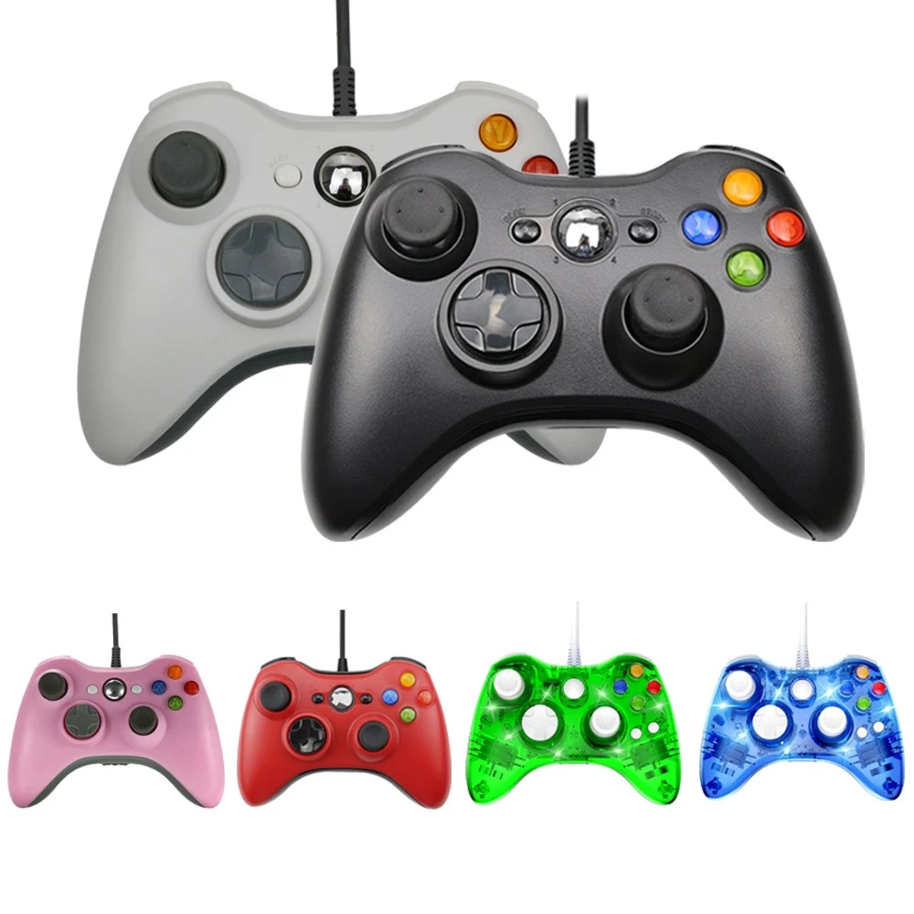 Usb有線コントローラージョイパッドマイクロソフトシステムpcのwindows Pcのための勝利7 8 10 Xbox 360ジョイパッド ゲームパッド Aliexpress