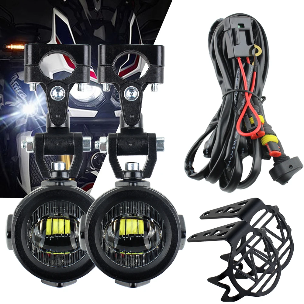 Яркие Светодиодные Противотуманные Фары Для Мотоцикла BMW R1200GS F800GS F700GS F650 K1600 40 Вт