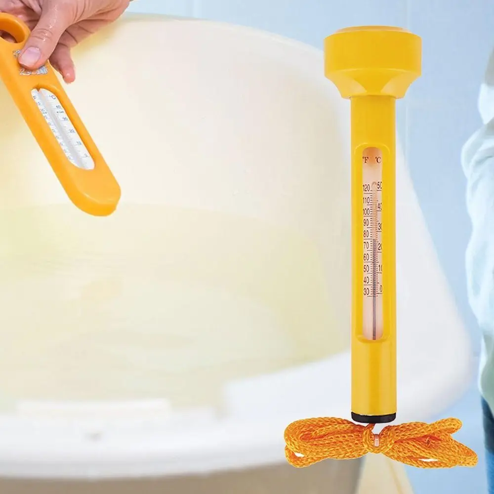 

Floating Swimming Pool Thermometer High Precision White Thermometer Meter Plastic Water Temperature Gauge Swimming Pool