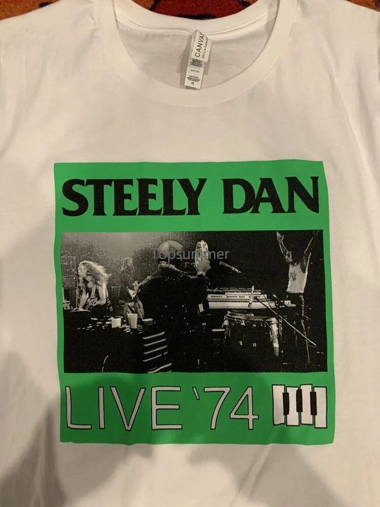 

Steely Dan Live ‘74 Xl T-Shirt Black Flag Live ‘84 Parody Pretzel Logic Sst Fsg