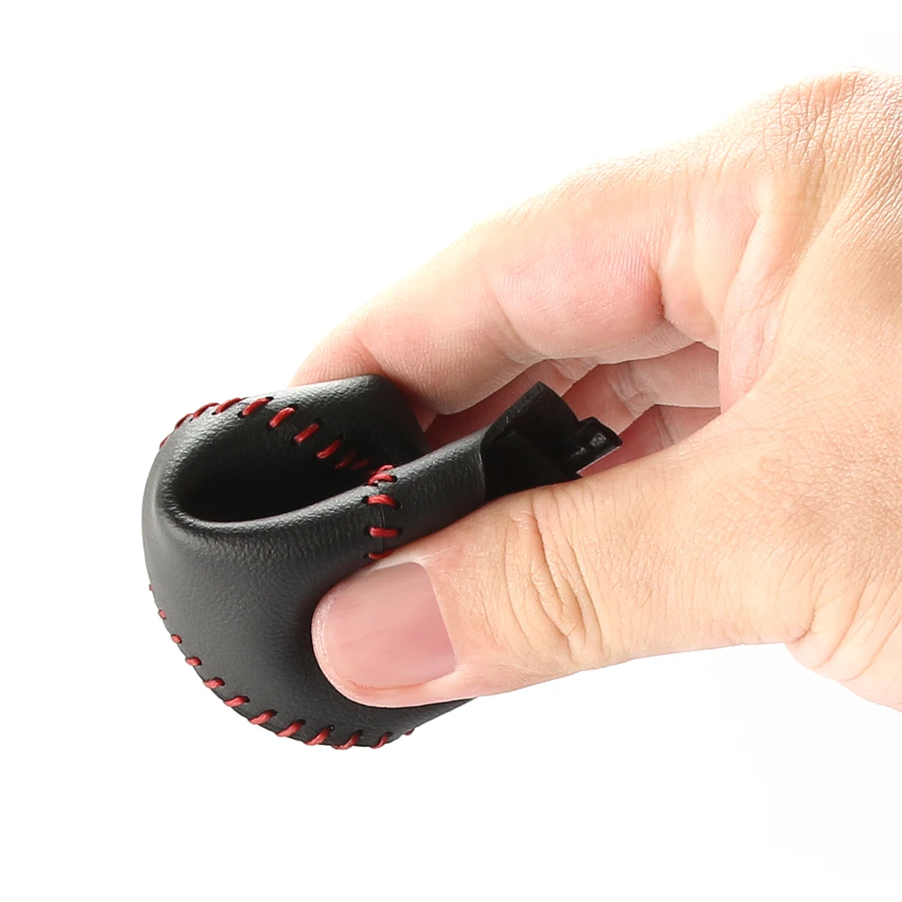 Premium Leather Antislip Gear Shift Knob Cover