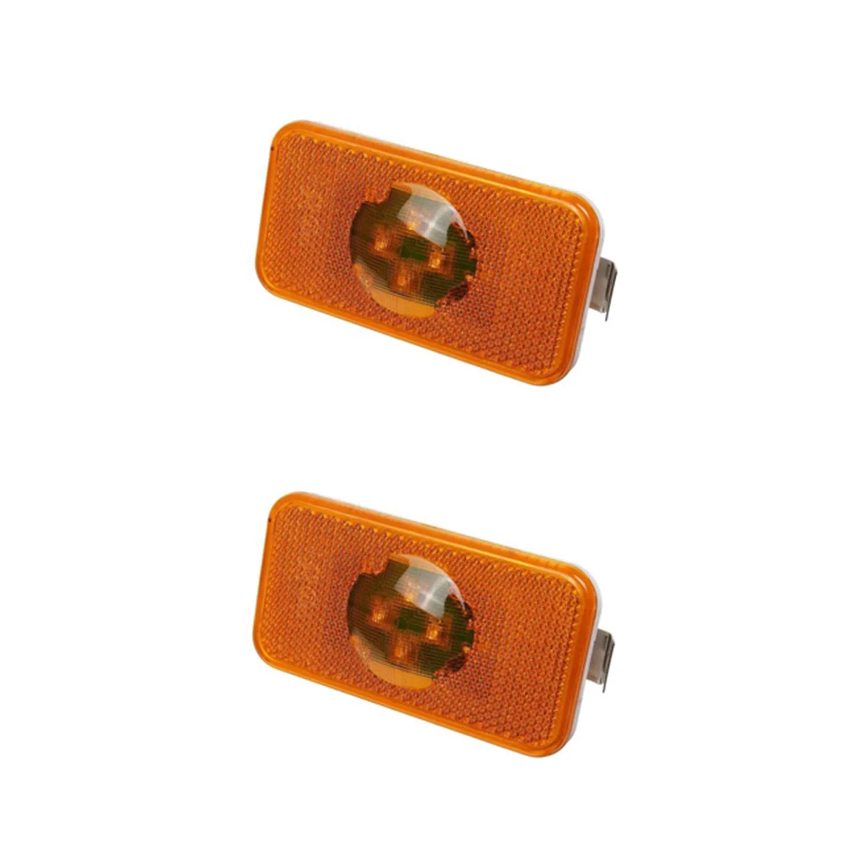 2 Pcs 24V Car Truck Led Indicatore Luminoso Laterale Indicatore Luminoso 4 Led Per Camion