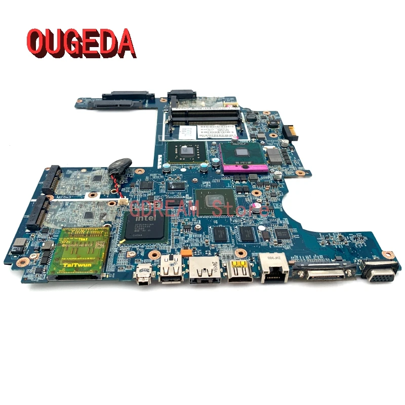 Ougeda 507169001 Jak00 La4083p para hp Pavilion Dv7 Dv71200 Portátil Placa-mãe Pm45 Ddr2 9600m Gpu Livre Cpu Placa Principal Testado - Imagem 3