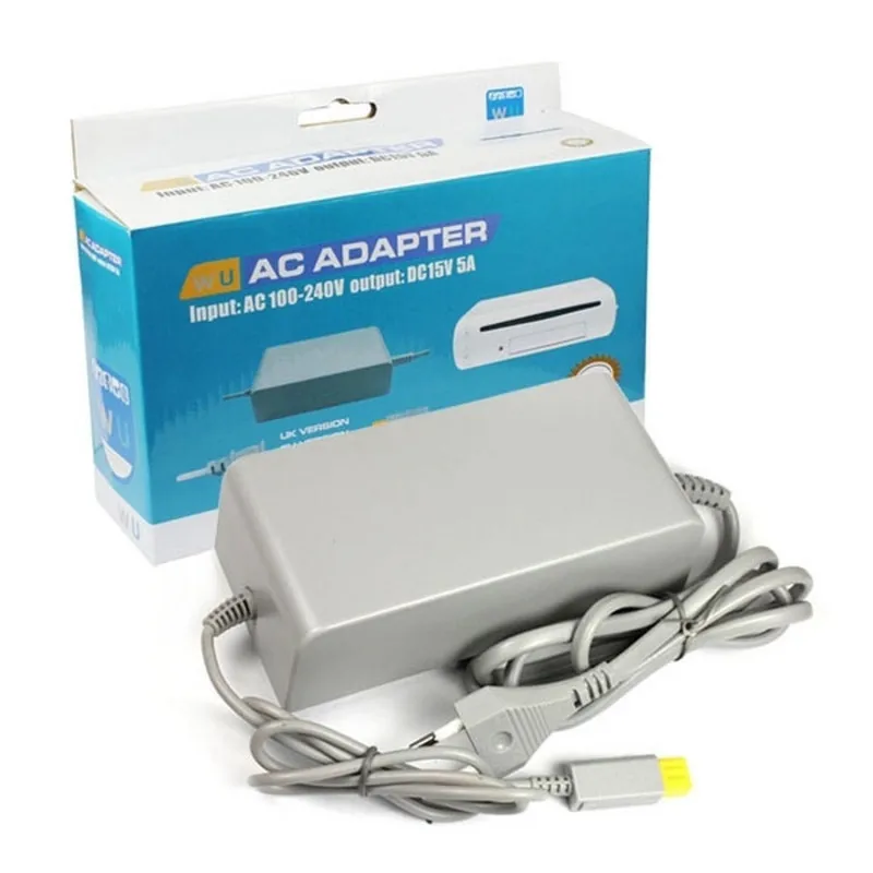 Alimentazione Universale 100 - 240V Ac Adattatore Per Wii U Console Euro Plug