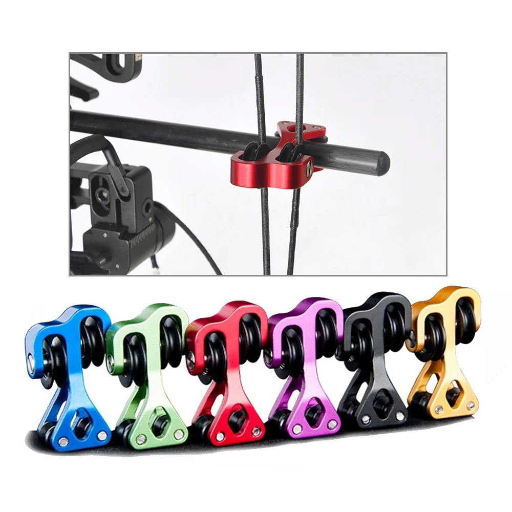Details about Aluminium String Roller Separator Archery Cable Slide Splitter For Compound Bow Details about Aluminium String Roller Separator Archery Cable Slide Splitter For Compound Bow