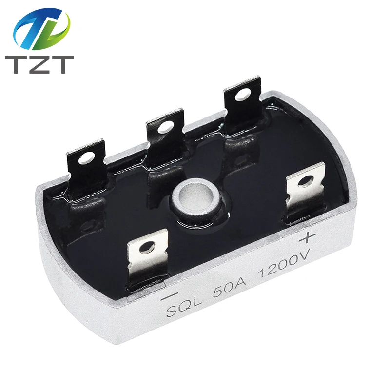 Diode Bridge Rectifier 50A 1200V Aluminum metal case 3 phase diode bridge Rectifier 50Amp SQL50A Module