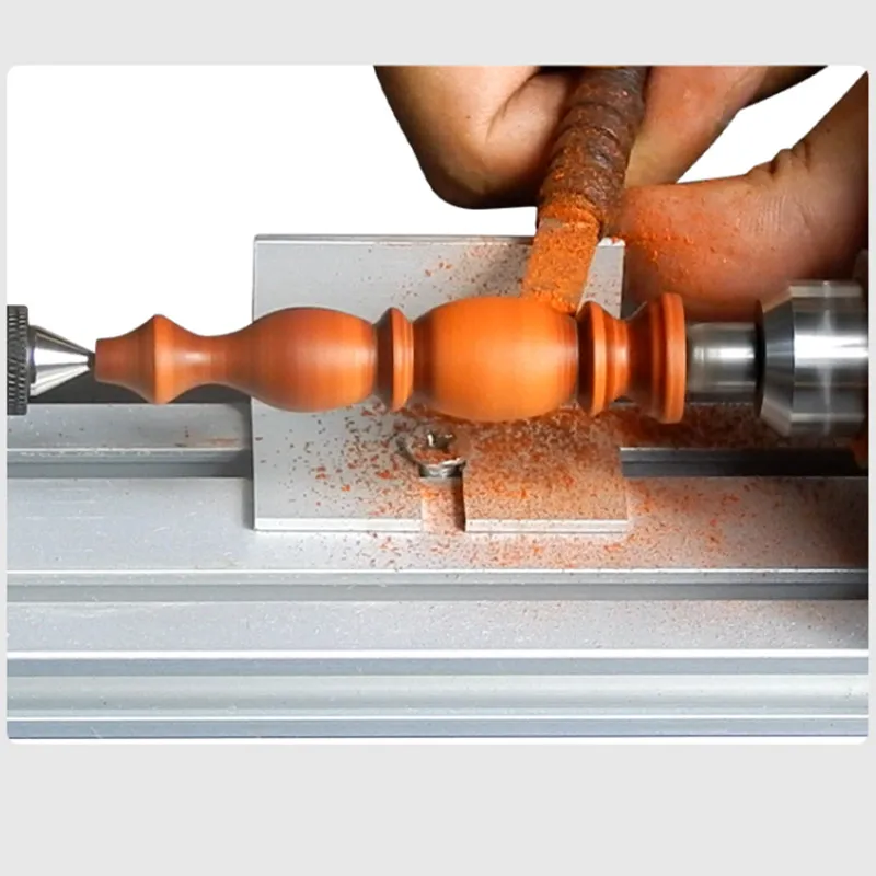 Mini Torno Romacci Para Artesanato - 100W Com 7 Velocidades Ajustáveis