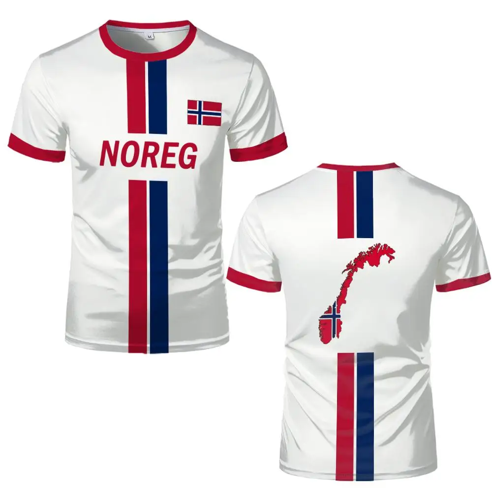 Noorwegen voetbal trainingsshirt ademend sneldrogend sport_voghion.com