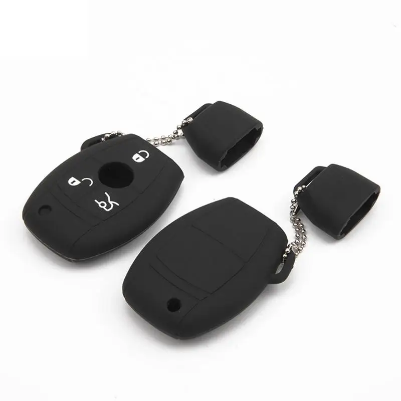 

Car Remote Key Case Cover Shell Fob Keychain Silicone Car Key Cover Key Case Protector Holder Bag Easy To Use Remote For Car Key