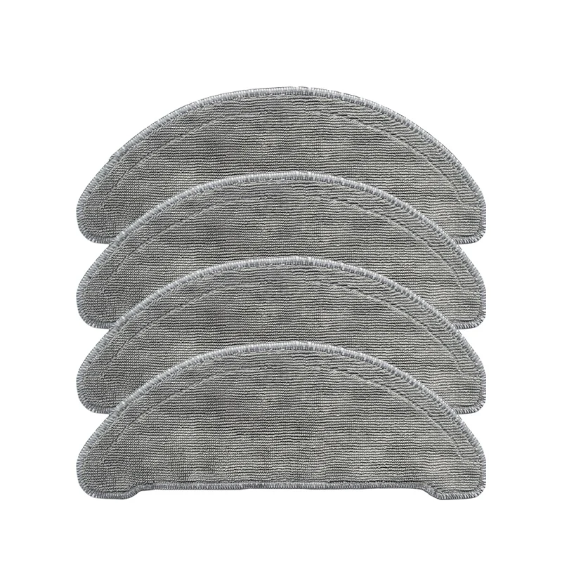 

4Pcs Replaceble Mops Cloths Accessories Sets Parts for Roidmi EVE Plus Robot Vacuum Cleaner