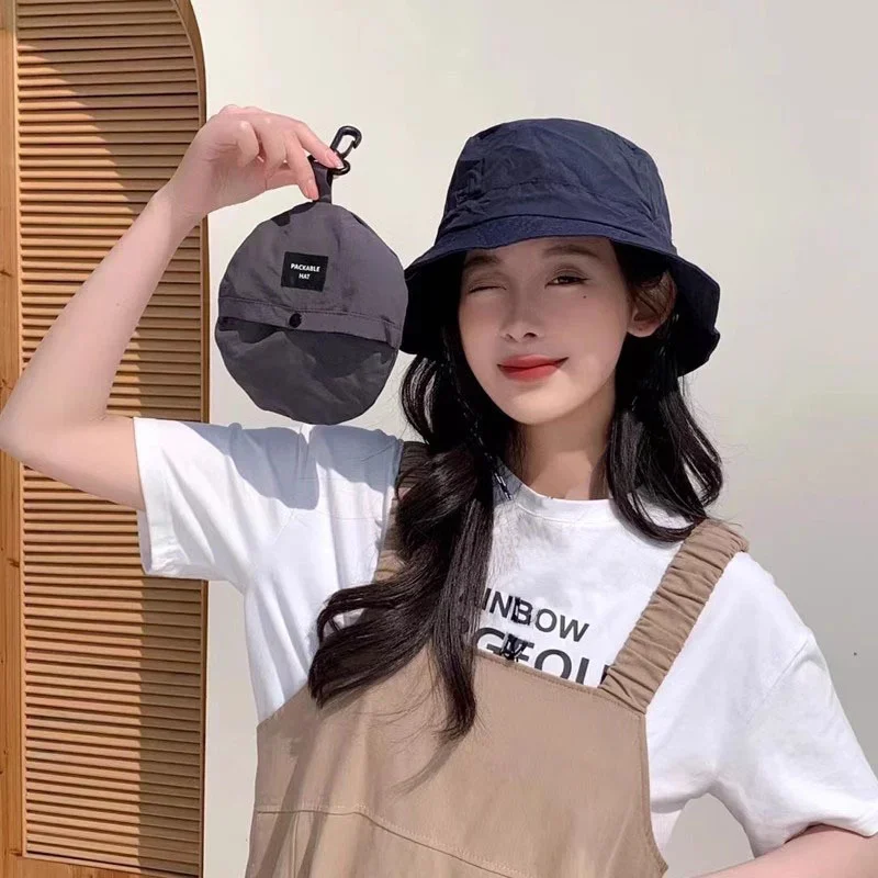 Quick Drying Fisherman Hats Women Men Outdoor Sun Anti-UV Protection Panama Hats Waterproof Camping Foldable Bob Bucket Sunhats