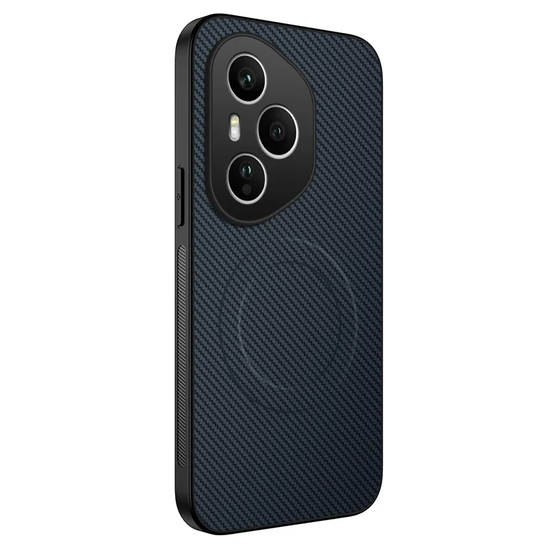 Luxury Carbon Fiber Leather Magnetic Phone Case - Protective Bumper Cover