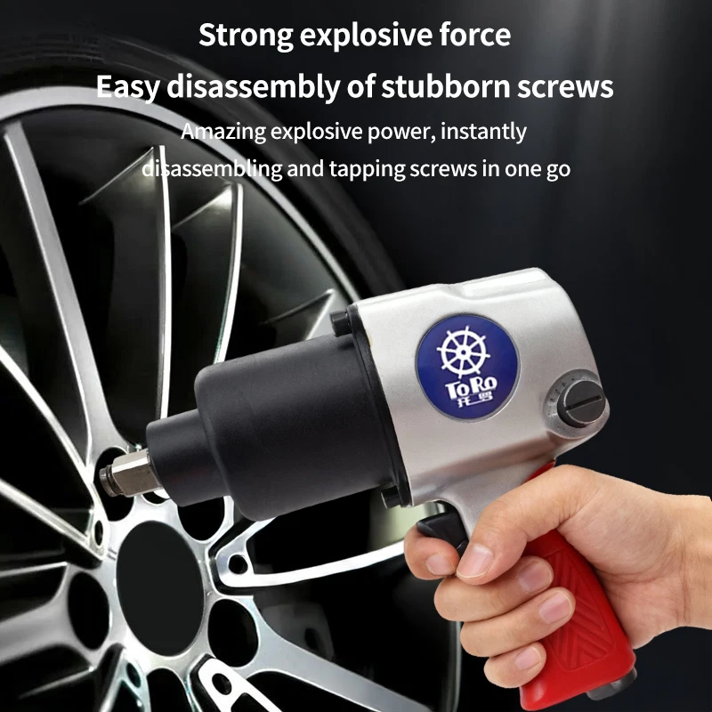 Impact Wrench Tools 1/2 Inch Industrial Grade Pneumatic Impact Mechanical Installation Wrench High Torque Automobile Repair Tool