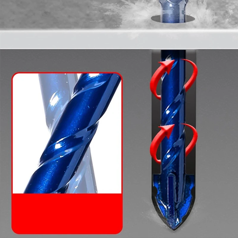 High Hardness Eccentric Drill Precision Drilling Glass Tile Drill Ceram Wood Bit Eccentric Offset Cutting Tool Image 5