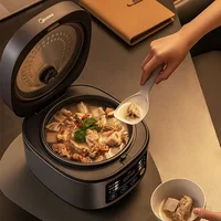 Midea-Cuiseur à riz électrique, 3L, écran de document, bouton, cuiseur multifonctionnel, menu, ménage, marmite pour la cuisine 6