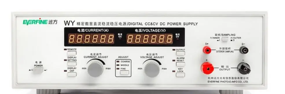 WY305/WY3010/WY3020 Digital CC/CV High precision DC Power Supply30V5A/30V10A/30V20A RS232 Communication Interface